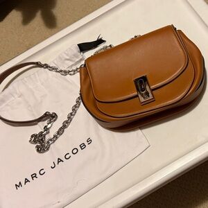 Marc Jacobs Tan Leather Crossbody Bag